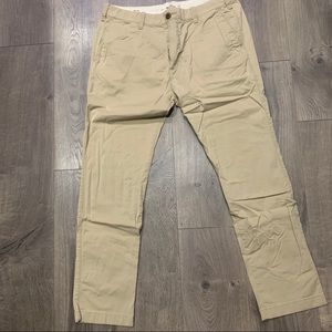 Men’s Hollister Skinny Chino Khaki Size 34x32